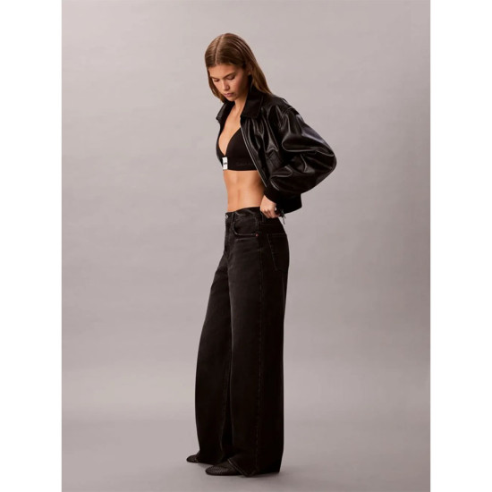 Calvin Klein Γυναικείο παντελόνι Wide Leg Jeans
